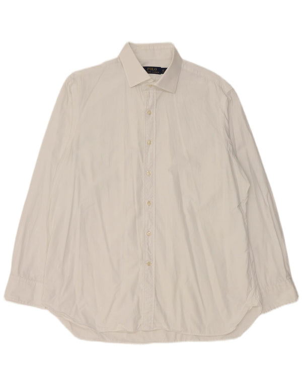 Polo Ralph Lauren Mens Shirt Size 17 XL White Cotton