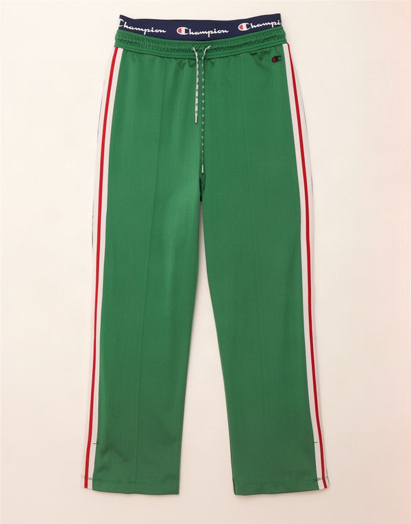 Pantaloni da tuta con grafica da donna Champion UK 12 Colorblock verde medio