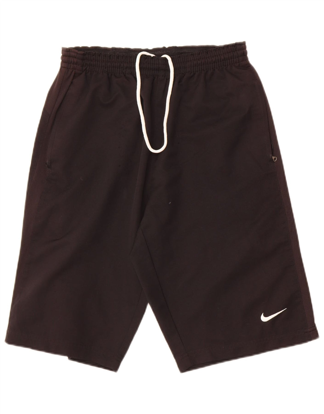 Pantaloncini sportivi Nike da uomo piccoli in poliestere nero