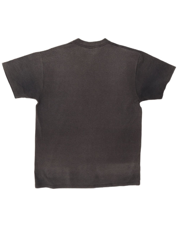 T-shirt grafica da uomo Harley Davidson 1991 Top XL grigio poliestere moto