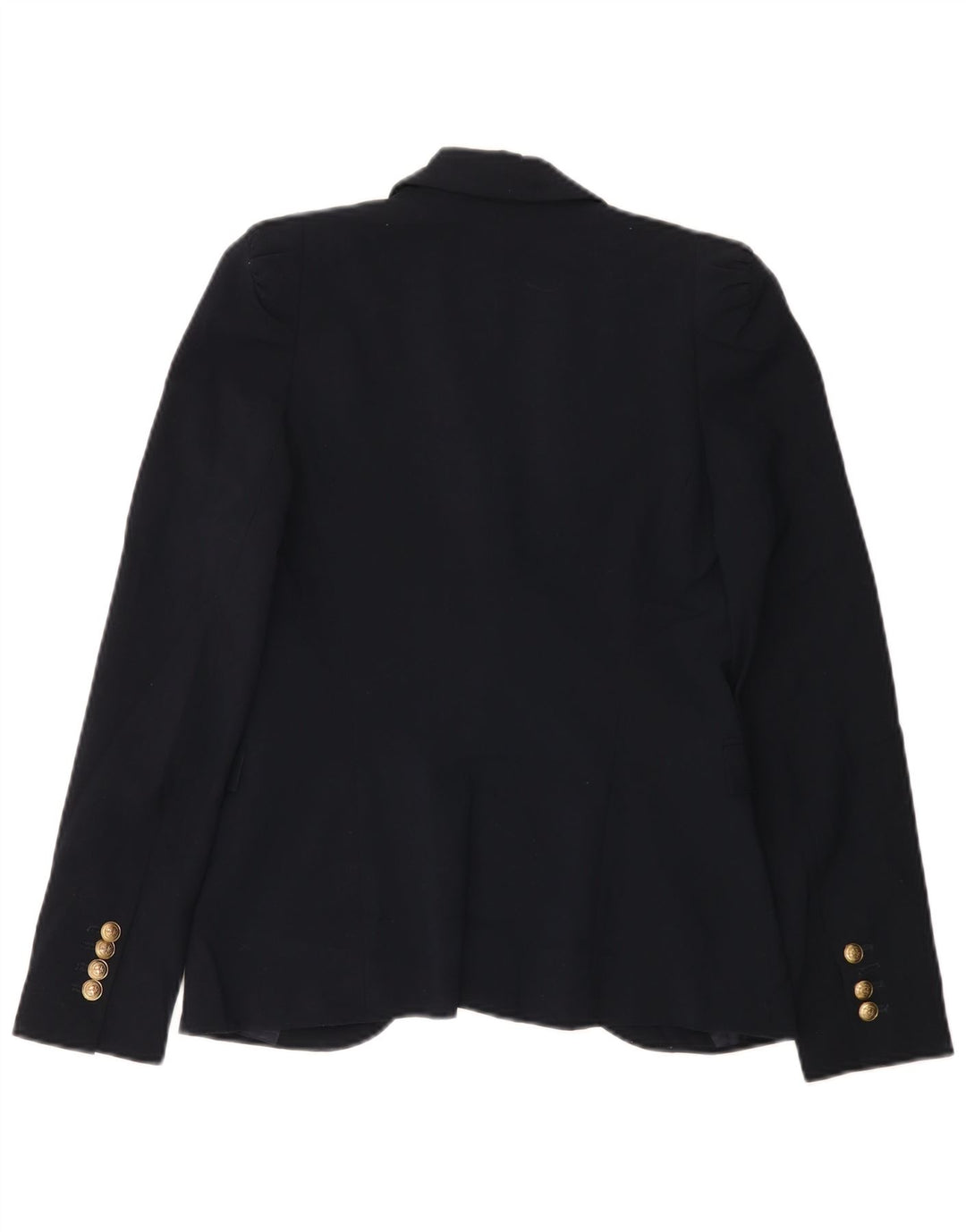 Giacca blazer a 1 bottone da donna Zara UK 6 XS poliestere blu navy