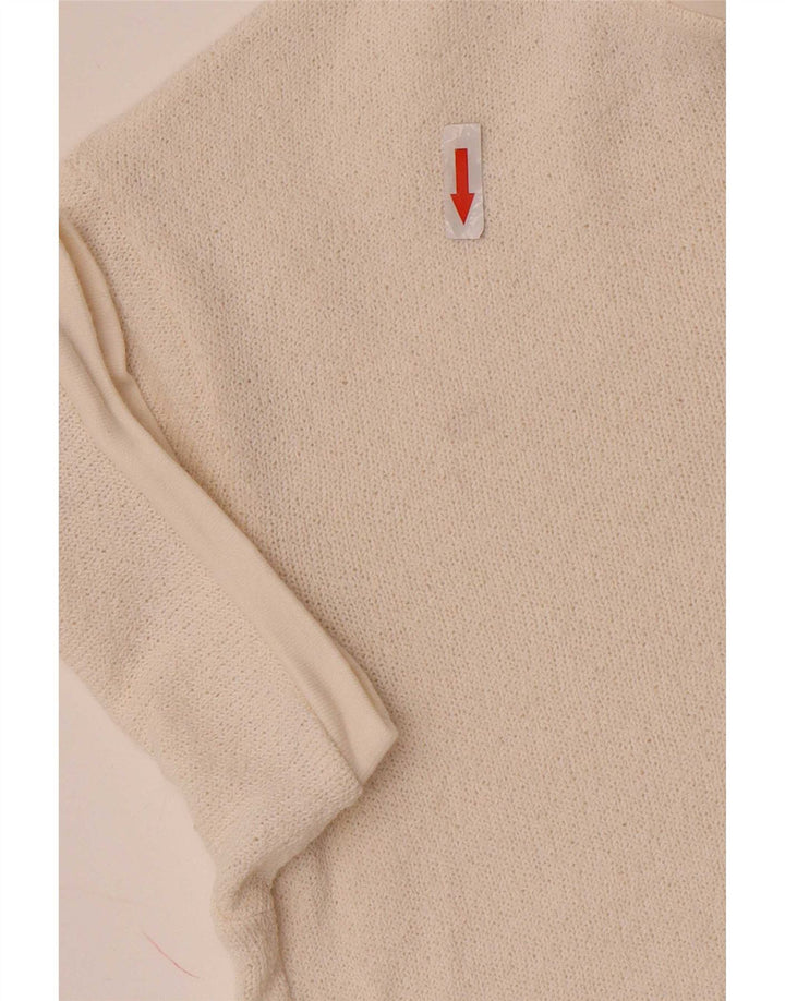 Polo Zara da uomo piccola di colore bianco sporco
