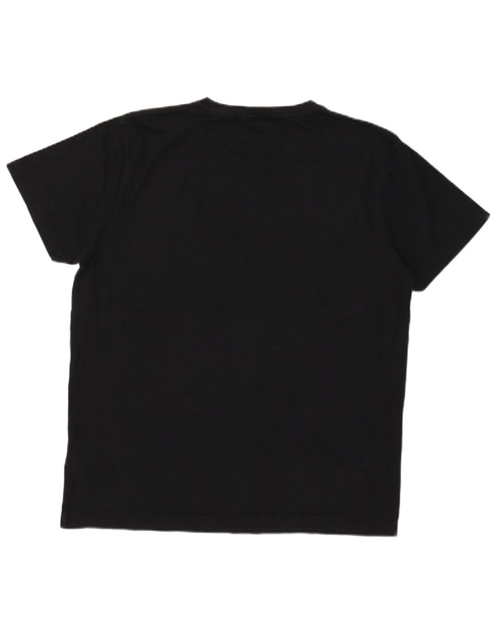 Gant Maglietta Regular da Uomo XL in Cotone Nero