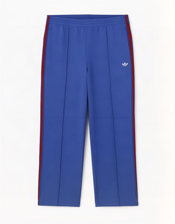 Pantaloni da tuta con grafica Adidas da donna UK 16 Large Blu Colourblock