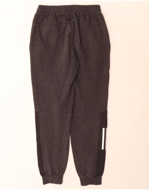 Pantaloni da tuta da uomo Adidas Joggers piccoli in cotone grigio