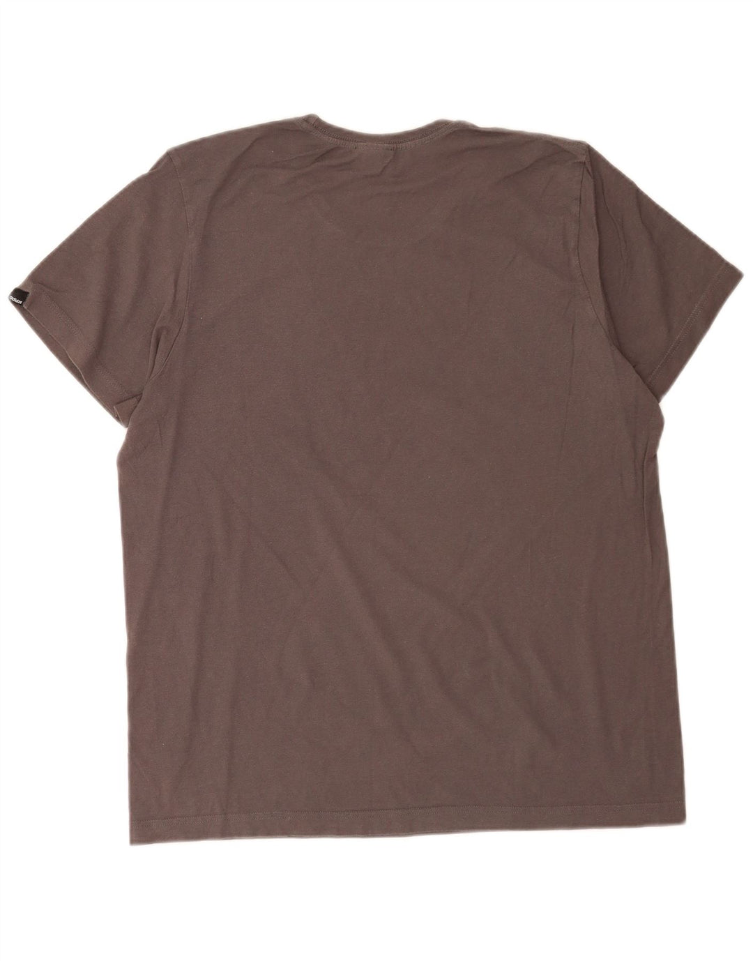 T-shirt grafica da uomo Adidas Top in cotone grigio medio
