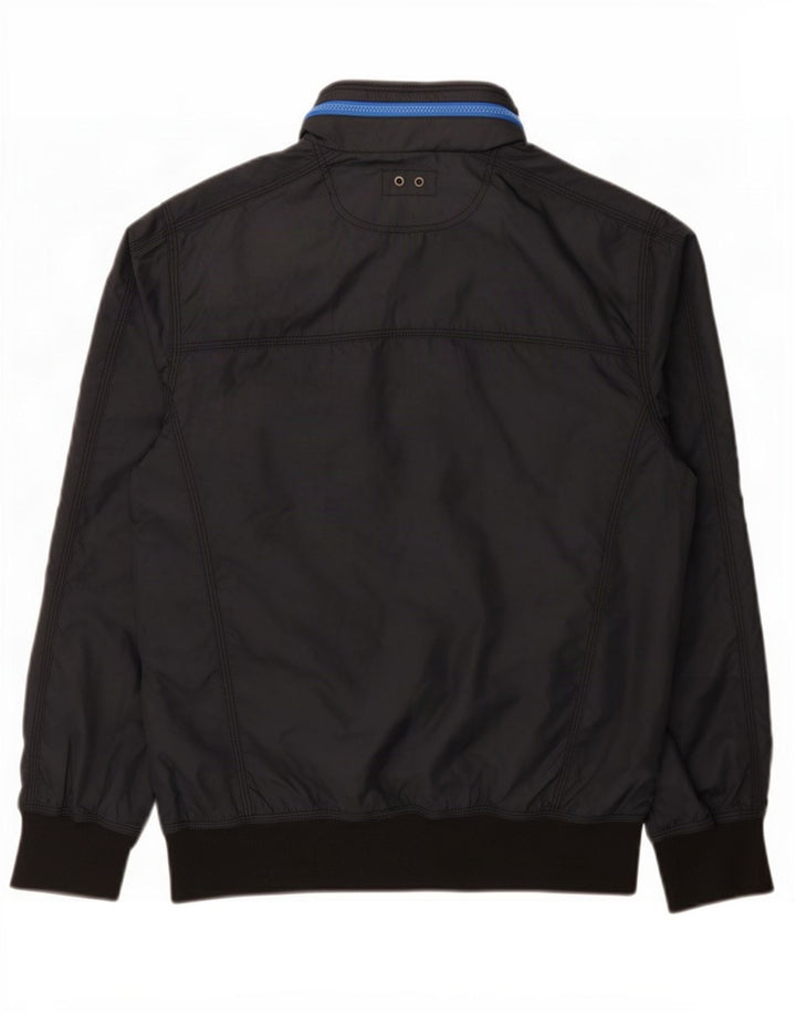 Giacca bomber con cappuccio da uomo Converse UK 38 medio blu navy poliestere