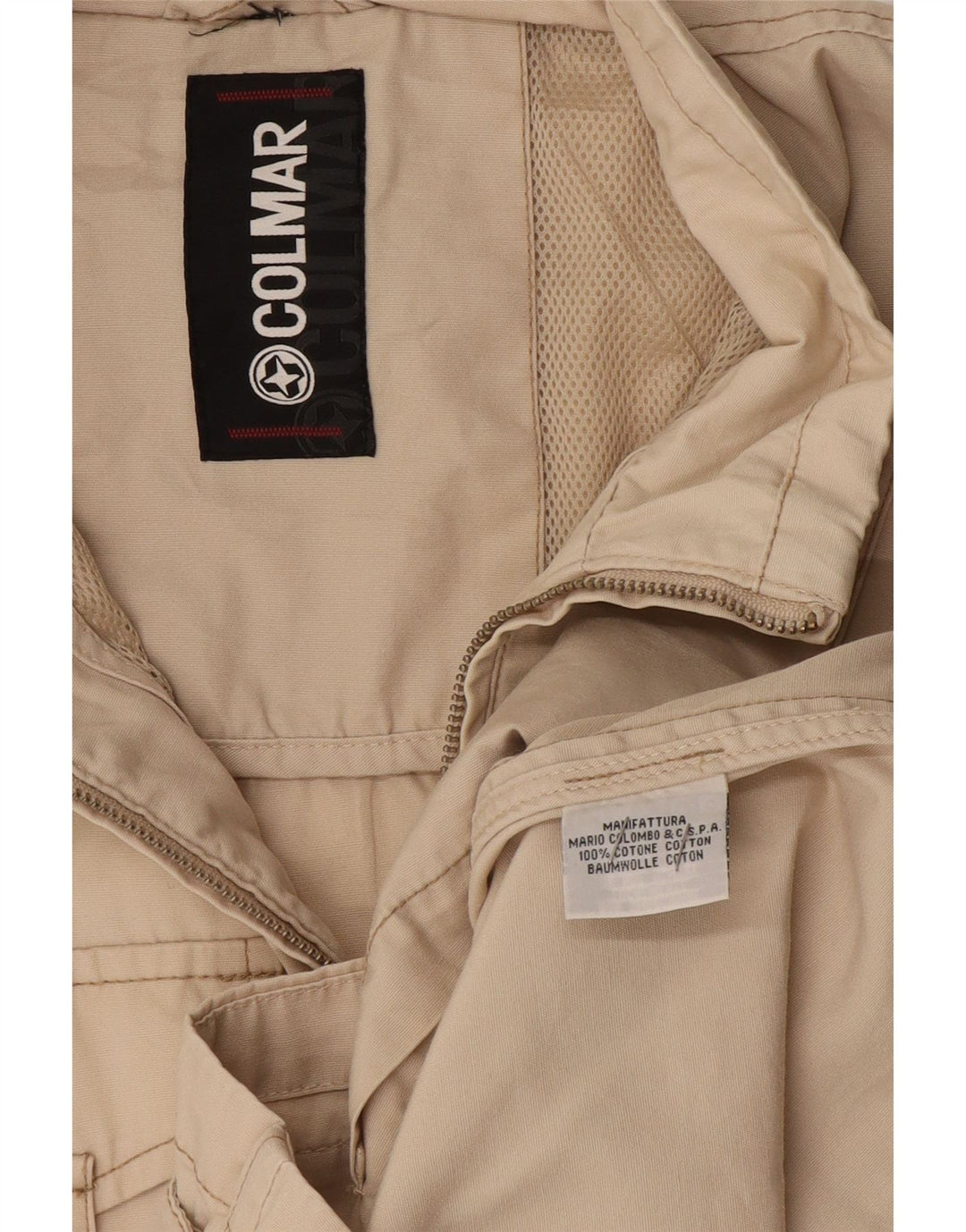 Gilet multiuso da uomo Colmar UK 42 XL in cotone beige