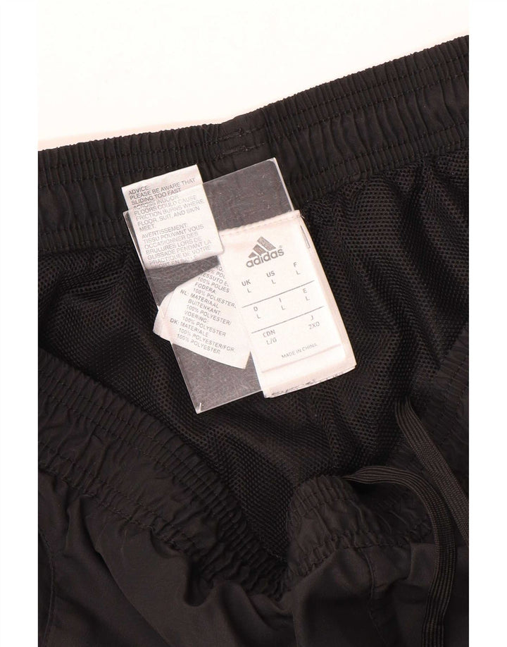Pantaloni da tuta da uomo Adidas Joggers grandi neri in poliestere