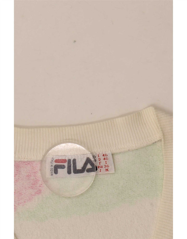 Canotta Canotta Donna Fila IT 46 Large Bianca