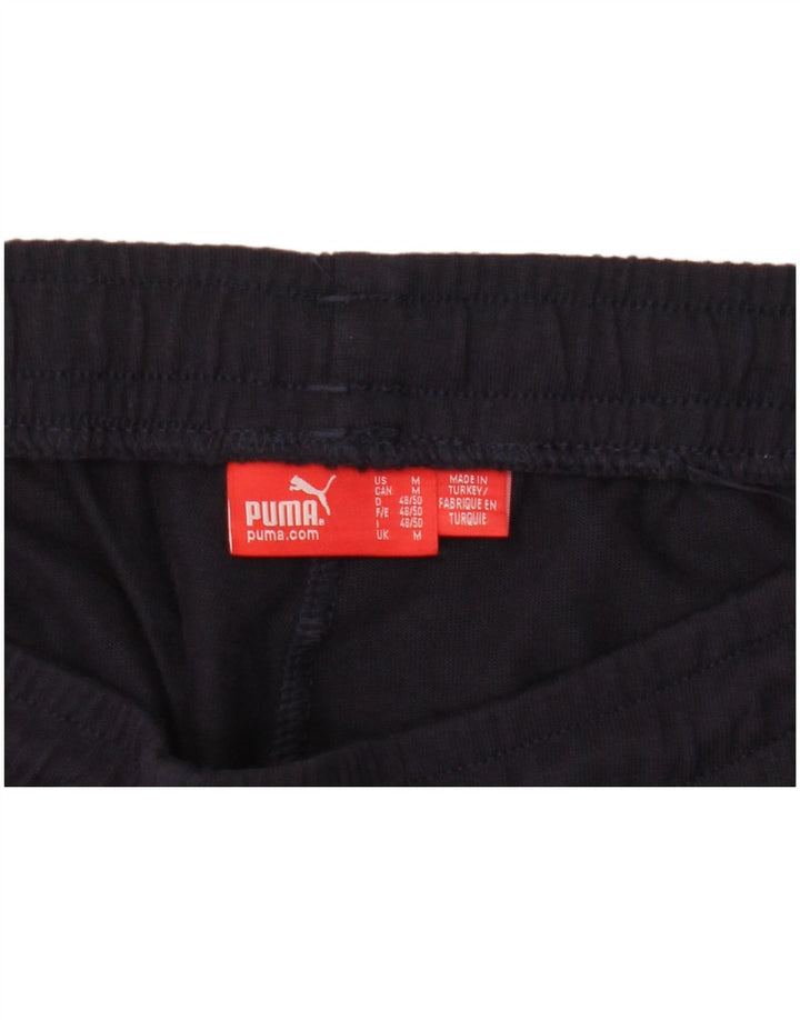 Pantaloni da tuta Puma da uomo di colore blu navy medio
