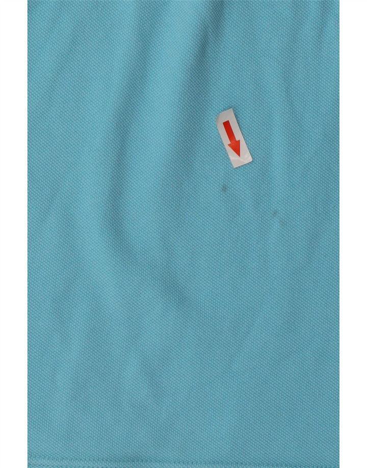 Polo Ralph Lauren da uomo in cotone blu medio