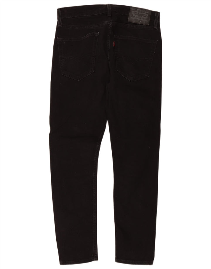 Jeans Levi's Uomo 512 Slim Tapered W32 L30 Cotone Nero