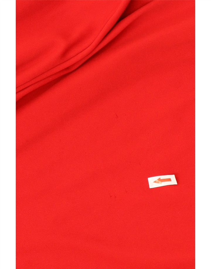 Felpa da uomo Adidas Climawarm Jumper UK 38/40 Poliestere rosso medio