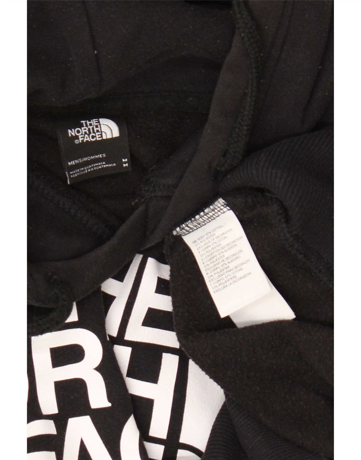 Felpa con cappuccio grafica da uomo The North Face, cotone nero medio