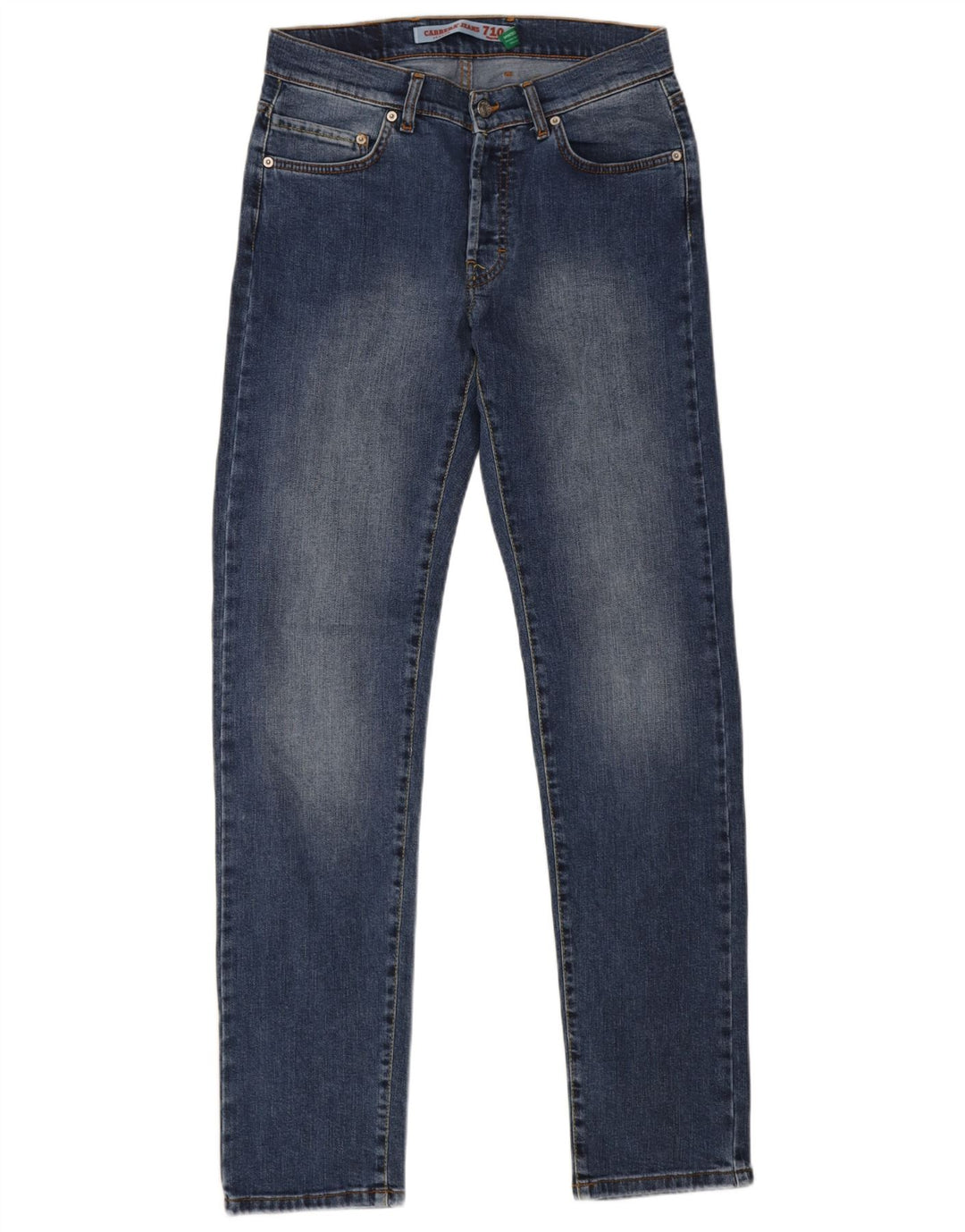 Jeans Carrera Uomo 710 Regular Fit Slim W32 L33 Cotone Blu