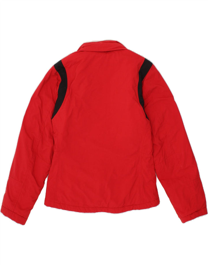 FILA Womens Windbreaker Jacket UK 8 Small Red Polyamide Vintage Fila and Second-Hand Fila from Messina Hembry 