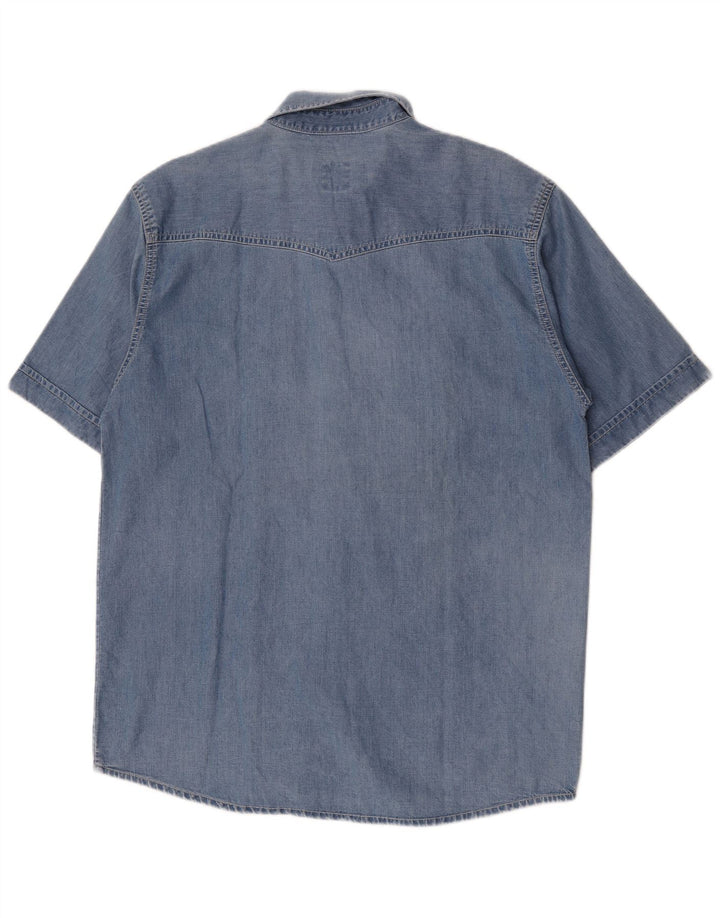 Camicia di jeans a maniche corte da uomo Levi's Blu medio