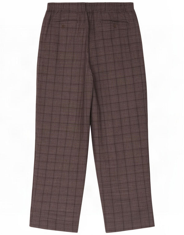Pantaloni chino larghi per bambina Zara 13-14 anni W25 L26 Pied de poule grigio