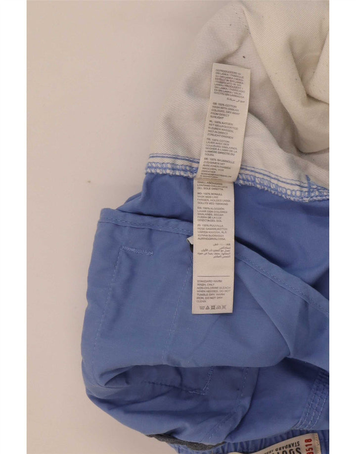 Pantaloncini chino da uomo Fat Face grandi W36 in cotone blu