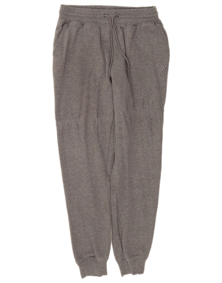 Pantaloni da tuta da uomo Hurley Joggers piccoli in cotone grigio