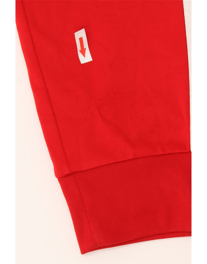 Pantaloni da tuta ADIDAS da ragazzo Joggers 13-14 anni Poliestere rosso