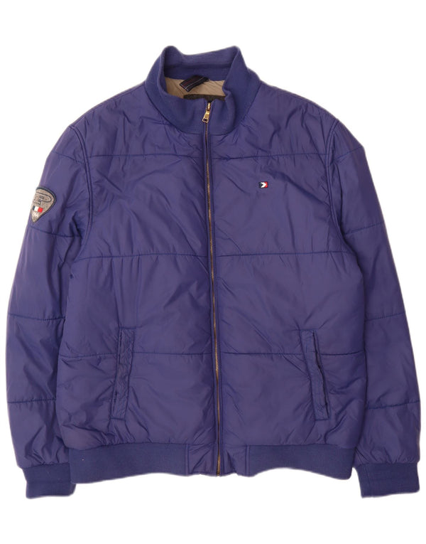 Giacca imbottita da uomo Peckott UK 44 2XL Poliammide blu navy
