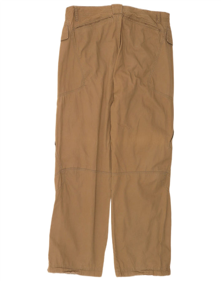 Pantaloni cargo dritti da uomo Nike medi W30 L30 cotone beige