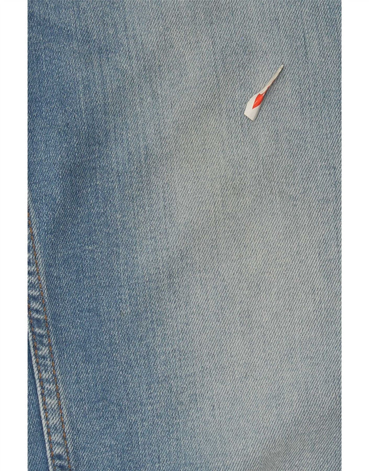 Jeans slim da uomo Zara EU 42 Large W32 L30 cotone blu