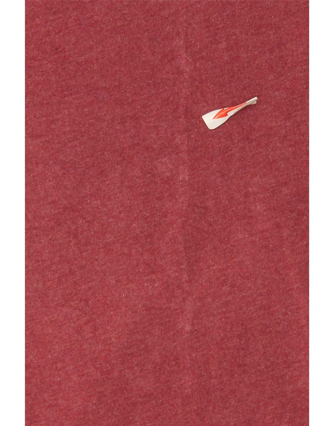 T-shirt da uomo Superdry Top Small in cotone bordeaux