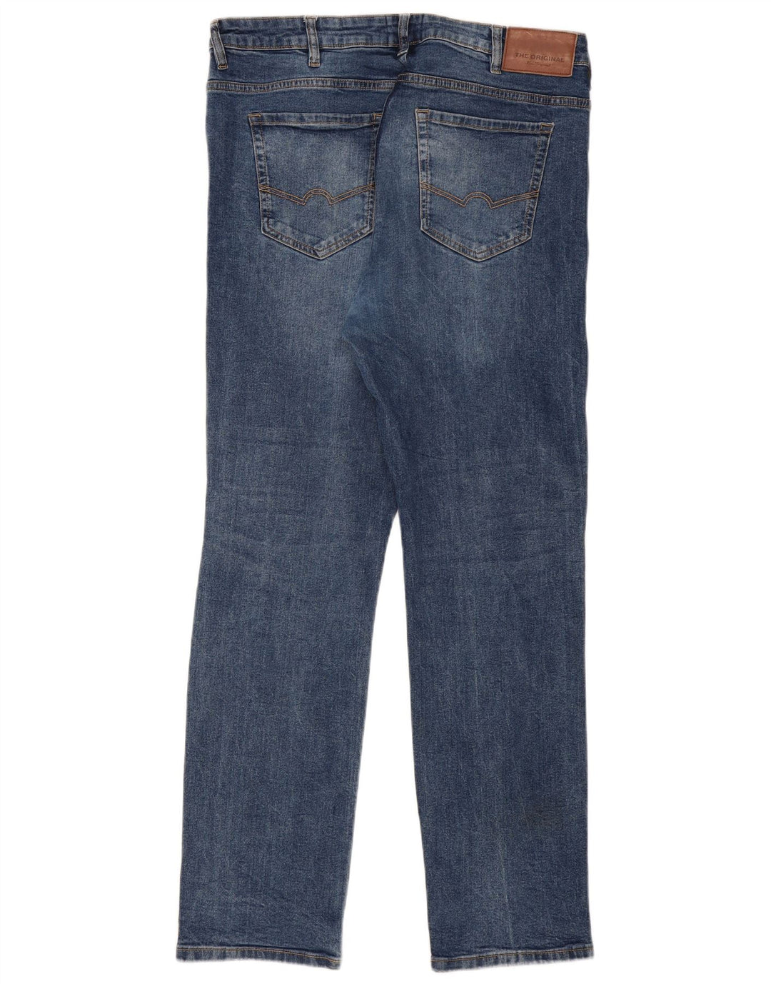 Jeans dritti da uomo Ben Sherman W38 L31 cotone blu