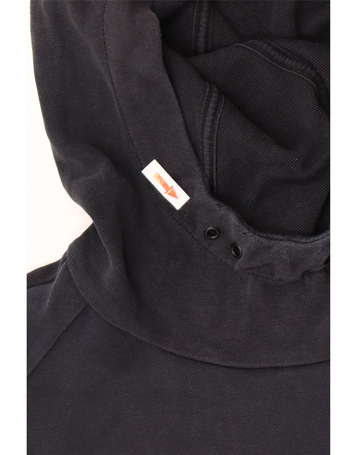 Felpa con cappuccio da uomo Puma media cotone blu navy