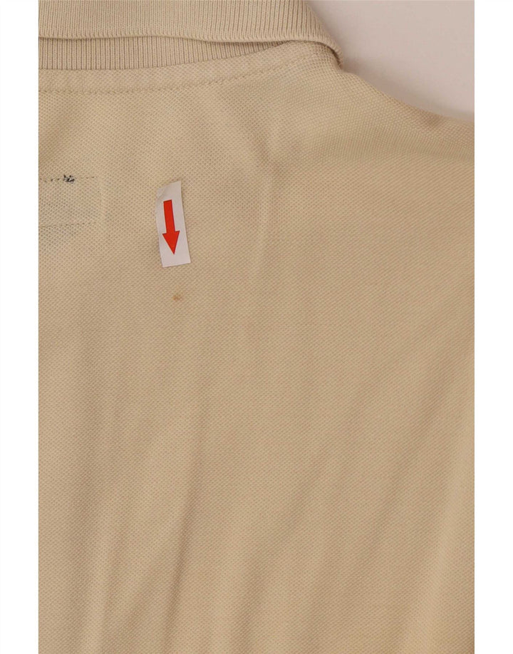 Polo da uomo Calvin Klein Jeans in cotone beige medio