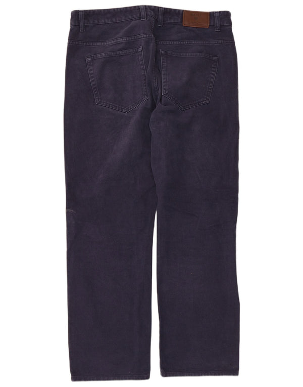 Gant Jeans dritti da uomo Jason W36 L32 in cotone blu navy