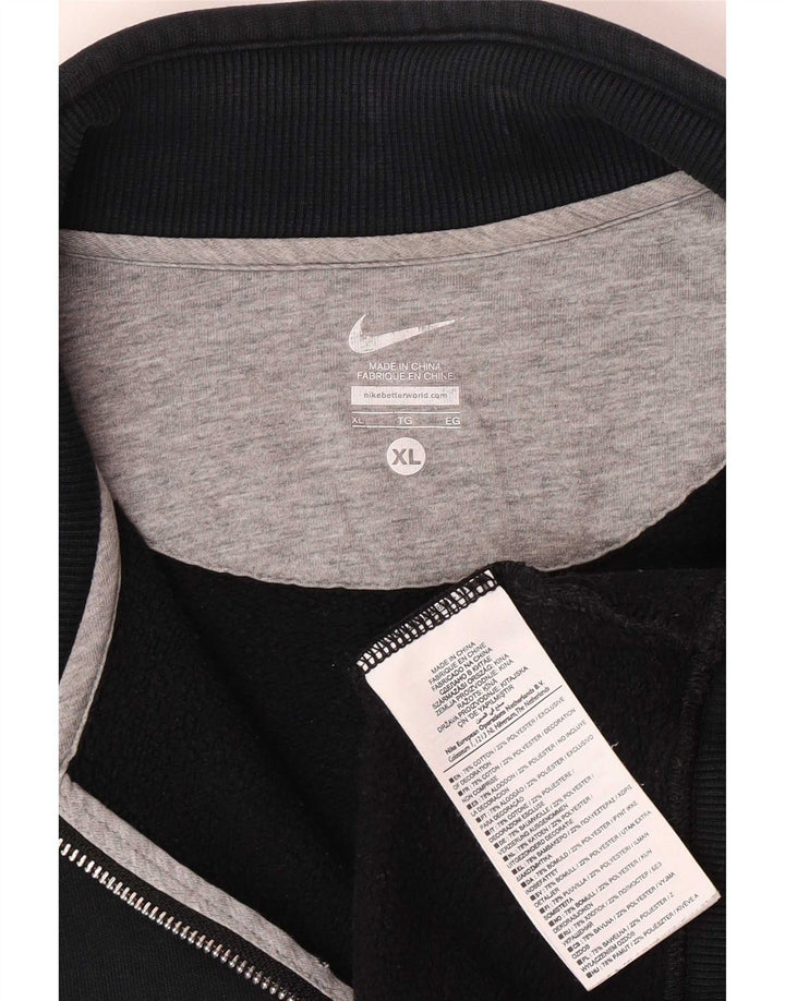 Giacca da ginnastica da uomo Nike XL in cotone blu navy