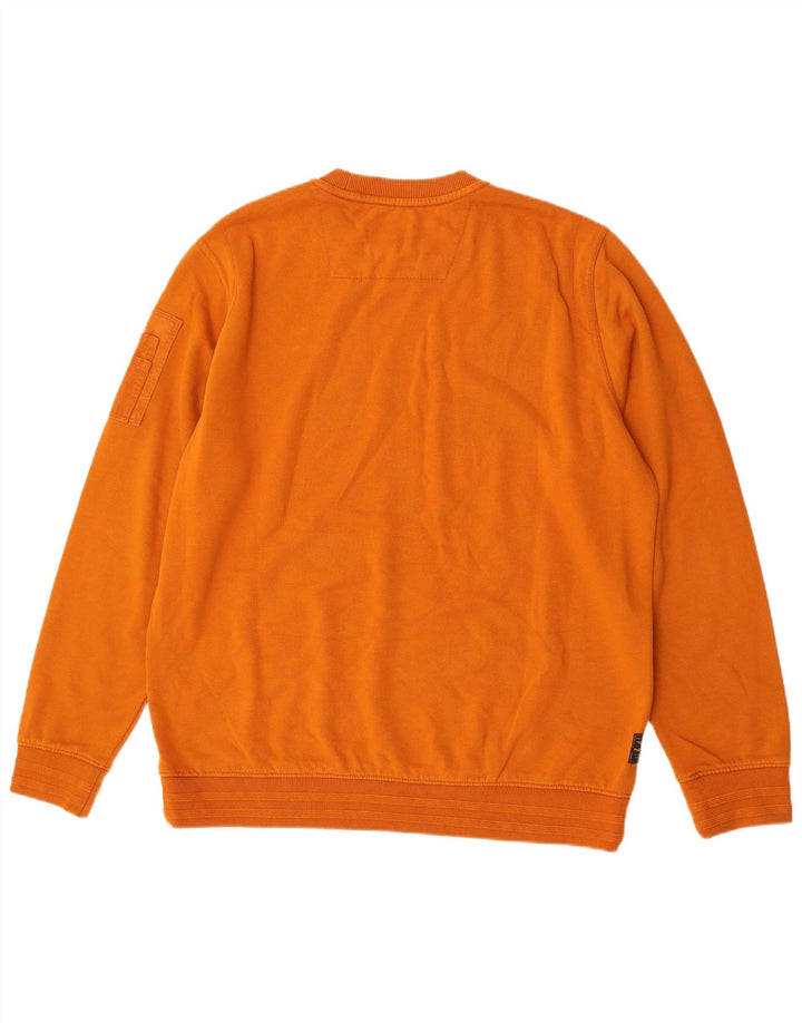 Felpa da uomo Pme Legend maglione 2XL cotone arancione