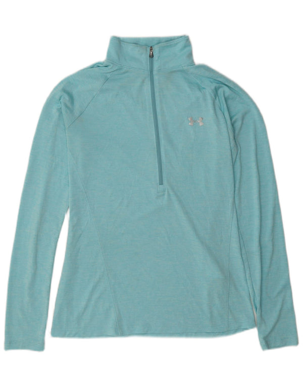 Maglietta Under Armour da donna Heat Gear Pullover UK 14 Blu medio