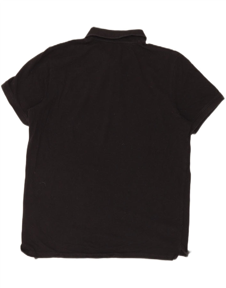 Polo da uomo JACK & JONES XL in cotone nero