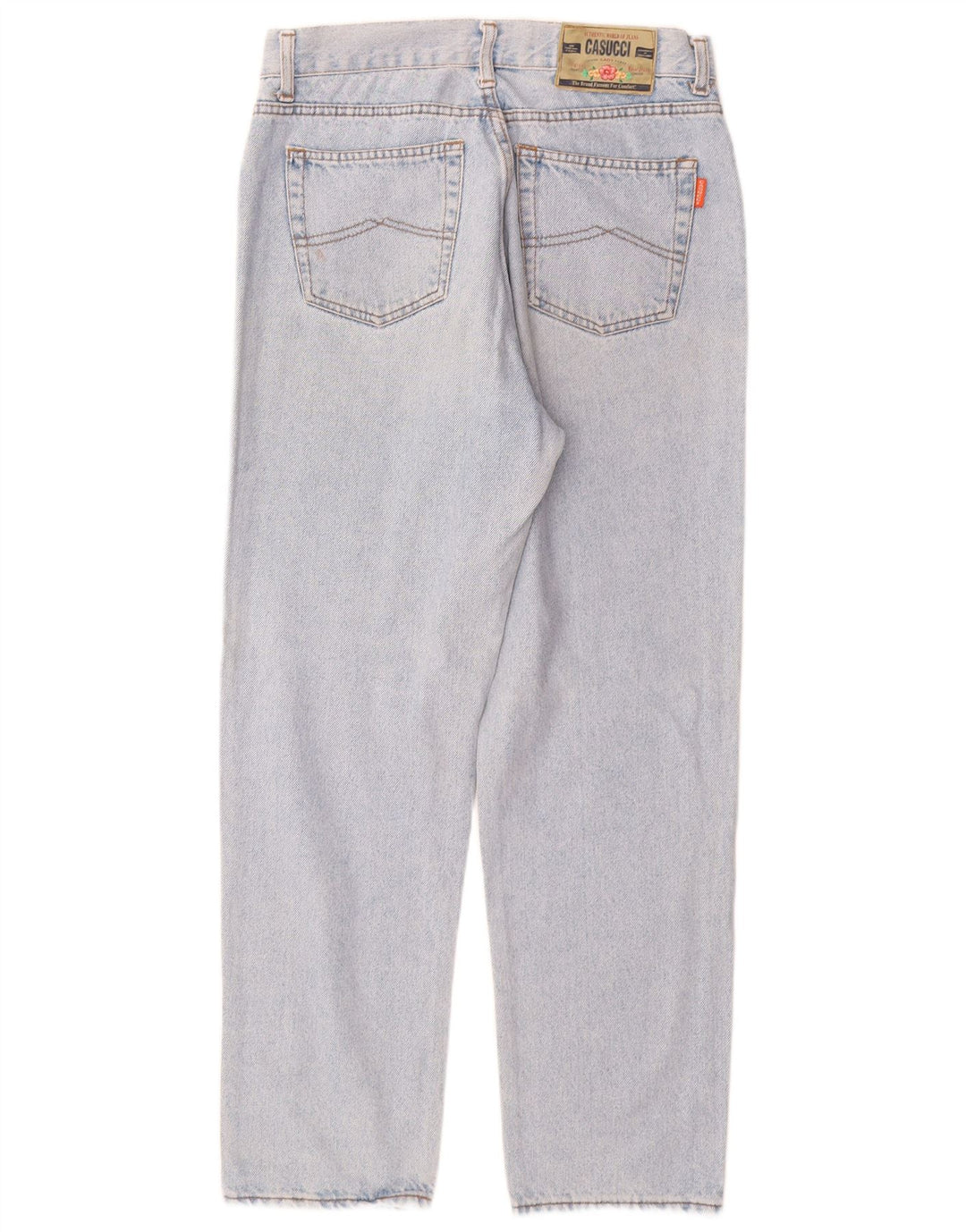 Jeans affusolati a vita alta da donna CASUCCI IT 50 XL W28 L29 Cotone blu