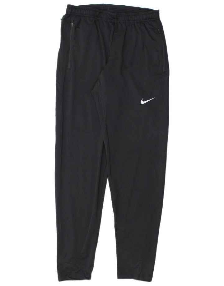 Pantaloni da tuta Nike Dri Fit da uomo, poliestere nero medio