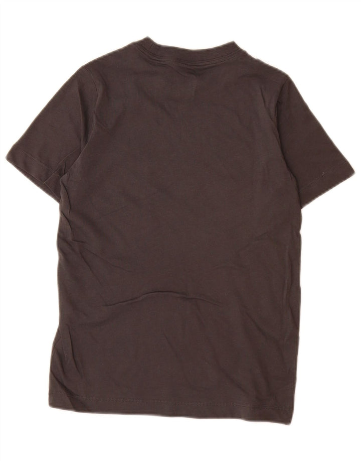 T-shirt grafica Nike da ragazzo, 8-9 anni, piccola, in cotone grigio