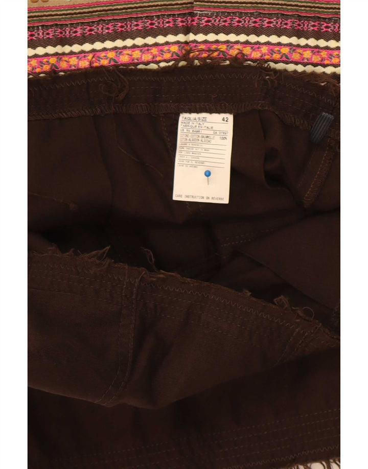 Gonna a trapezio da donna Benetton IT 42 media W30 multicolore color block