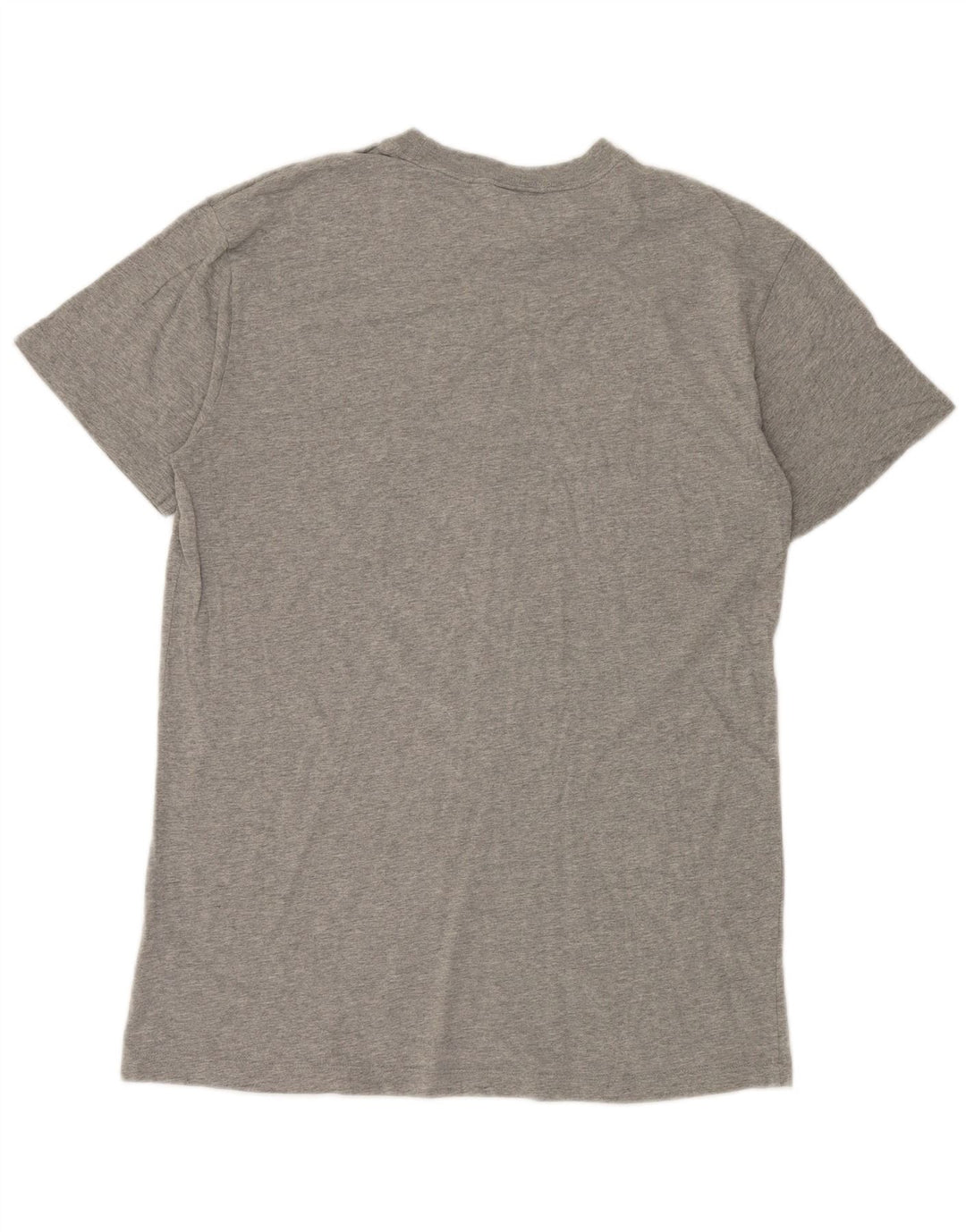 T-shirt da uomo NIKE Top in cotone grigio medio