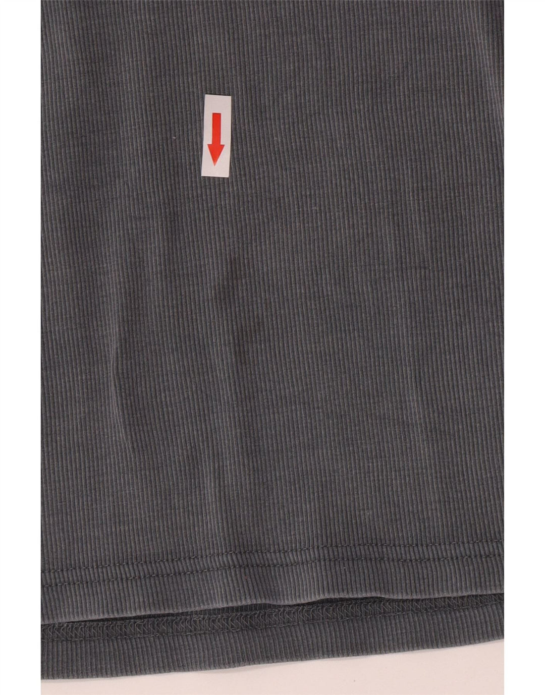 Top Zara da donna a maniche lunghe UK 12 cotone grigio medio