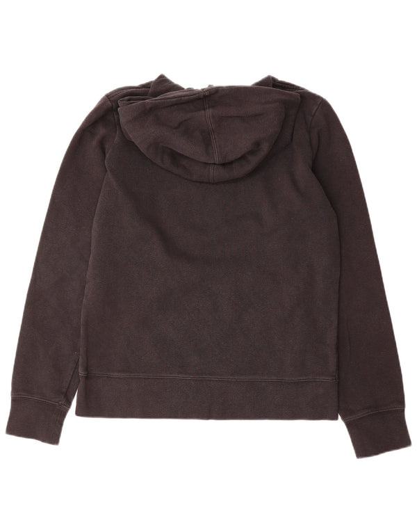 THE NORTH FACE Maglione con cappuccio grafico oversize da donna UK 10 piccolo nero