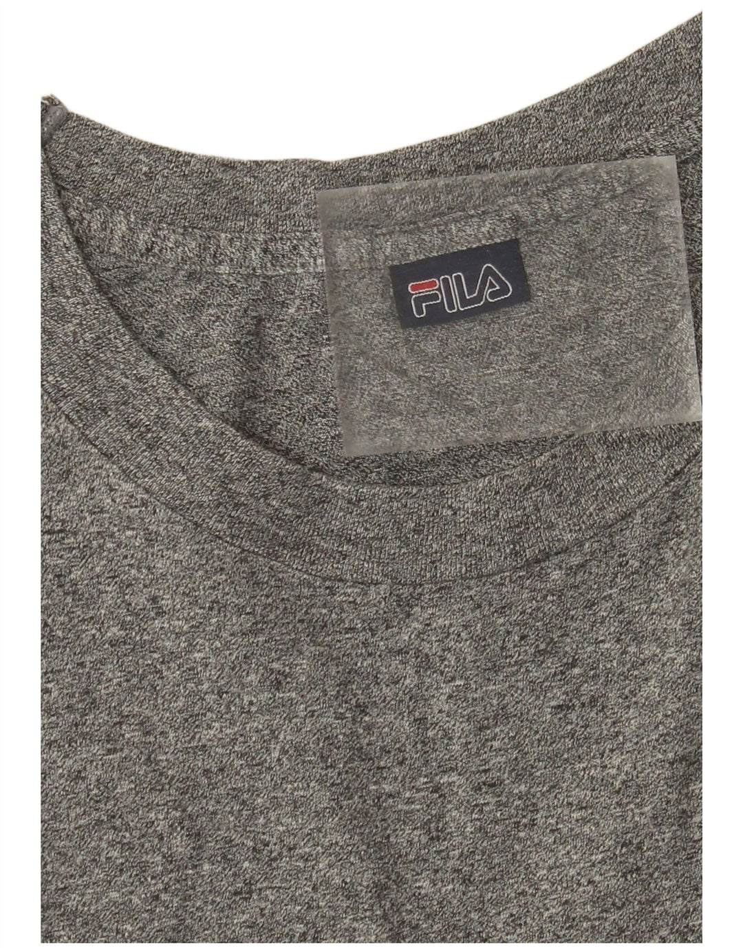 T-shirt da uomo FILA Top grigio medio chiazzato