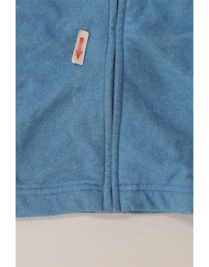 Giacca in pile con cappuccio da donna The North Face UK 14 Poliestere blu medio