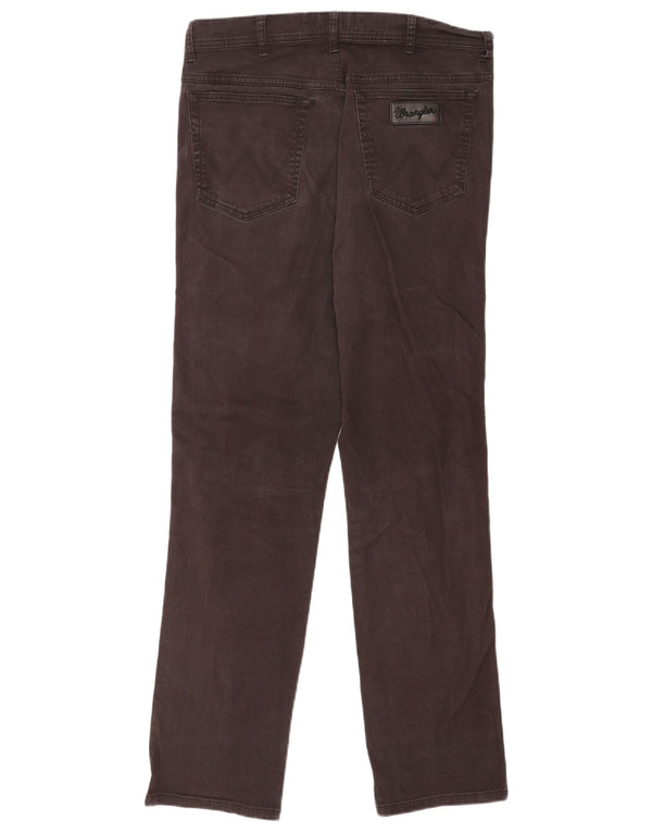 Jeans dritti da uomo Wrangler Texas W34 L34 cotone grigio