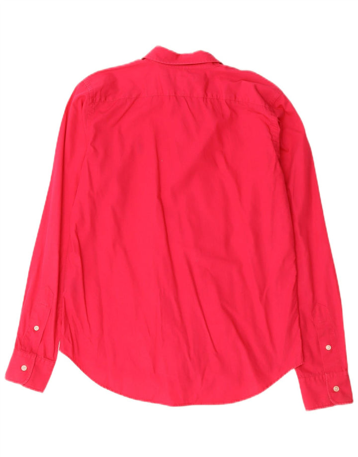 Camicia da donna Ralph Lauren UK 14 cotone rosso medio