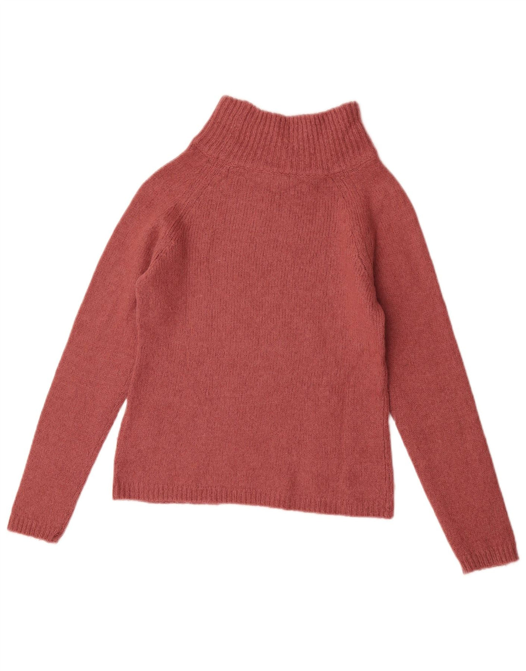 Maglione a collo alto corto da donna Fred Perry UK 10 piccolo rosa